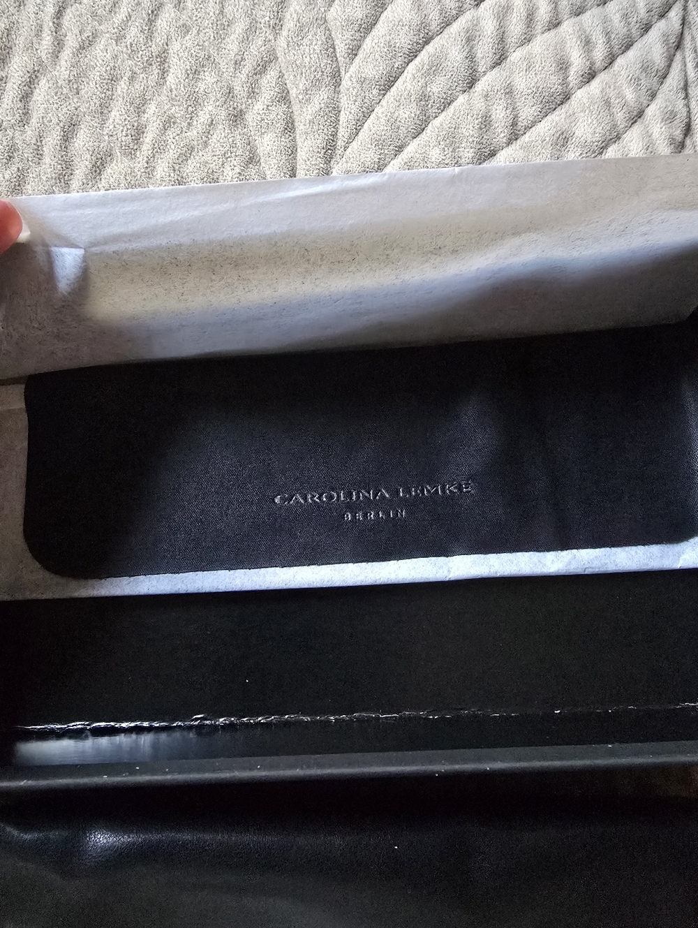 NIB $359 Carolina Lemke Berlin Eyewear Roma Beige CL 7901-05 - Picture 5 of 6